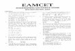 EAMCET Model Papers 2004