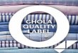 GHOLA Quality Label