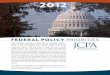 JCPA 2012 Federal Policy Priorities