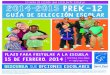SPPS 2014-2015 PreK-12 School Selection Guide - Spanish