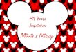 kit festa imprimível - Minnie e Mickey
