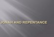 Jonah and repentance1