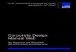 Web Corporate Design Manual