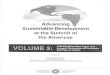 Advancing Sustainable Development at the Summit of the Americas - Volume 3