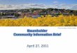 Community Information May