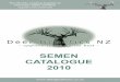 Deer Genetics NZ Semen Catalogue 2010