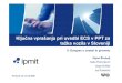 Ključna vprašanja pri uvedbi ECS v PPT za težka vozila v Sloveniji