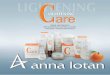 Anna Lotan Professional Skin Lightening Brochure  (Russian Version)