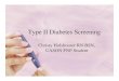 PPT - Type II Diabetic Screening