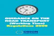 Guidance on the Road Transport (Working Time) Regulations 2005