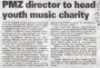 APRIL 2012: PMZ Founder appointed to head up UK's leading music education charity