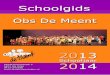 Schoolgids obs de meent 2013 2014