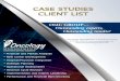 Case Studies Client List