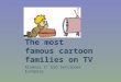 famous cartoon families