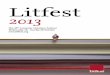 Lancaster Litfest 2013 Brochure