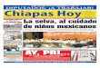 Chiapas HOY Miércoles  04 de Marzo en  Portada  & Contraportada