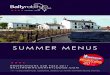 Ballyrobin Country Lodge Summer Menu Collection
