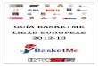 Guía BasketMe Ligas Europeas 2012-13