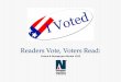 Voters Read - Readers Vote