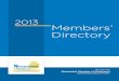 2013 Members' Directory Newmarket Chamber of Commerce