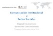 Comunicacion Institucional y Redes Sociales