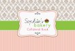 Sophie's Bakery Collatoral Book