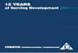 15 Years of Serving Development