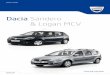 Dacia MCV en Sandero prijslijst