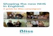 Shaping the new NHS in England: A guide for Bliss campaigners