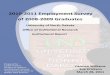 2010 - 2011 Comprehensive Employment Report