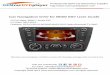 In Car Navigation DVD GPS for BMW E87 Manual