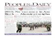 Peoples Daily Newspaper, Tuesday 21, May, 2013