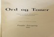Ord og Toner årgang 1941