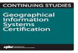 Geographical Information Systems Certification