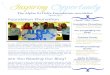 Inspiring Opportunity: The Alpha Xi Delta Foundation Newsletter - Spring 2013