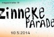 Zinneke 2013-2014 : Parade 10-05-2014