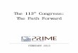 The 113th Congress: The Path Forward