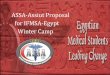 Welcome to Asyut-IFMSA Egypt 4th winter Camp Feb. 2013