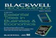 Essential Titles in Business & Economics