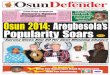 Osun Defender - July 1st 2014, Edition