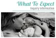 What to expect | inquiry information