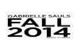 Gabrielle Sauls - Fall 2014 RTW