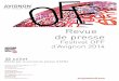 Revue de presse - festival OFF d'Avignon - 22 juillet 2014