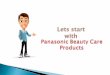 Panasonic beauty care products