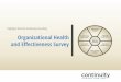 Organizational Health and Effectiveness Survey: Highlights 2014