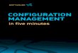 Configuration Management in five minutes