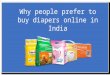 Why people prefer to buy diapers online in India