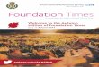 Foundation Times - Issue 12 Autumn 2014