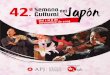 Agenda 42.ª Semana Cultural del Japón