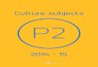 Culture subjects P2 14/15 - Ranum Efterskole College